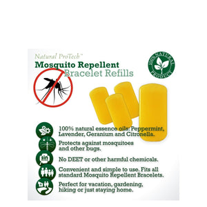 Mosquito Repellent Bracelet Refills Pack of 15 refills