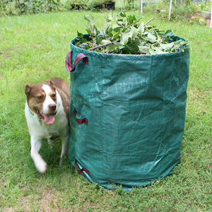 Large Garden Leaf Bag in use